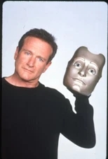 Robin Williams Bicentennial Man Robot Face Original 35mm Transparency Stamped 