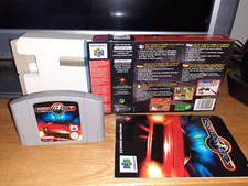 Thumbnail of ebay&reg; auction 326337121817 | Roadsters (Nintendo 64, 2000), N64 Spiel mit OvP, Anleitung, Inlay