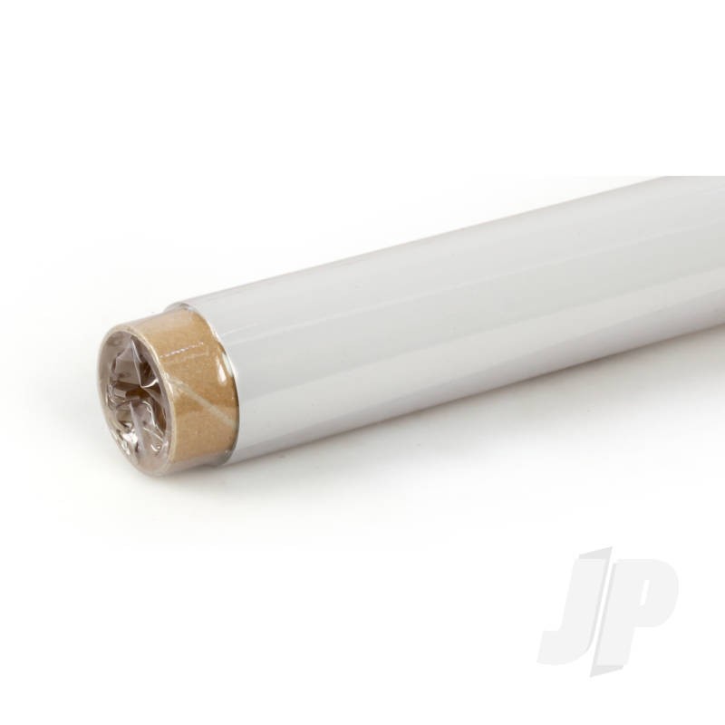 Oracover 2m Oralight Scale White (99) Covering for RC Model Planes