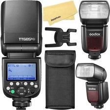 Godox TT685II-S GN60 Speedlite Camera Flash, 2.4G Wireless X System, HSS...
