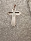 RARE .925 Sterling Silver Crucifix Cross Pendant Charm with Bail Christianity — photo 5