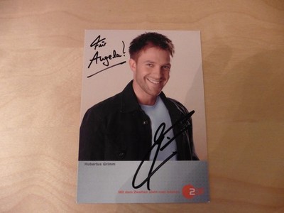 Hubertus Grimm - Autogrammkarte - Wege zum Glück -