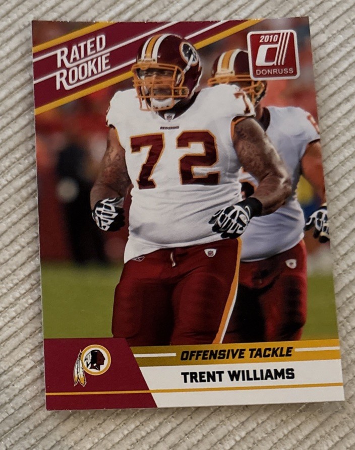 Trent Williams Donruss Rated Rookies #99 Base