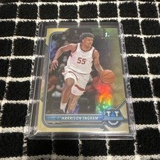 2021-22 Bowman Chrome U Harrison Ingram Gold Refractor /50 UNC North Carolina