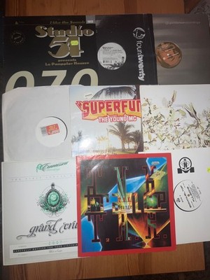 house vinyl sammlung 9 stück emmanuel top ,superfunk,Studio 55