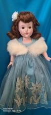 VINTAGE EFFANBEE 18" LITTLE LADY-HTF RED HAIR-ALL ORIGINAL 