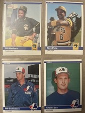 1984 fleer baseball cards you pick finish your set A1B13