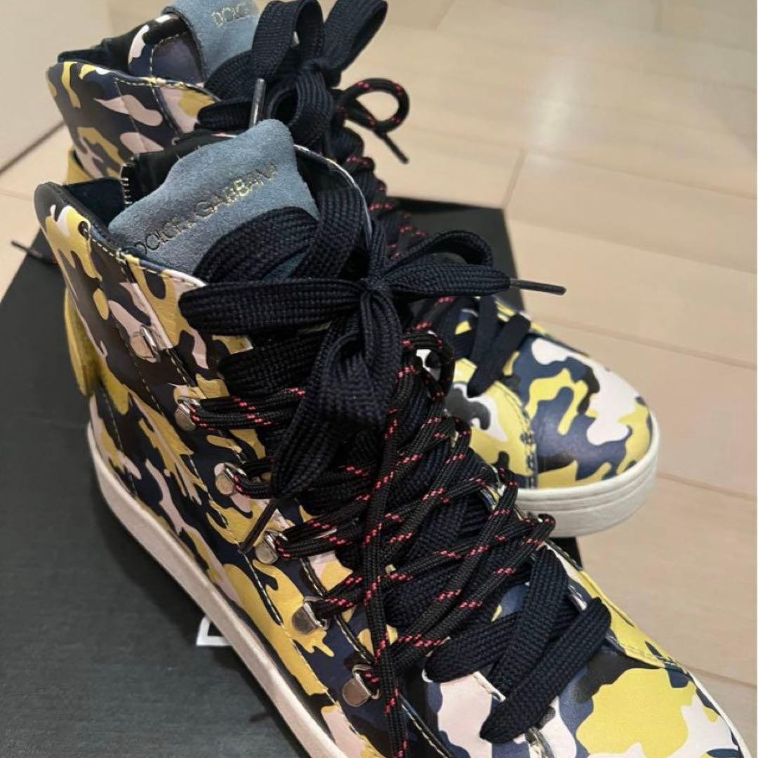 Dolce&Gabbana Men 8.5US Sneakers Multicolor Luxury Casual Stylish