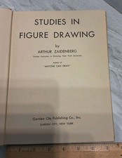 Vintage Book of Studies in Figure Drawing 1st Edition 1950