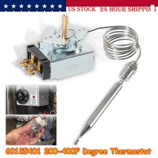 Fryer Thermostat for Pitco 60125401 Imperial 1175 11113 Blodgett Tem 200-400F