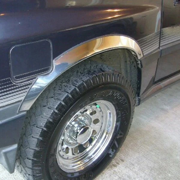 For Geo Tracker 1989-1997 QMI 295001 Polished Fender Trim Foto 2 de 4