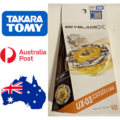 TAKARA TOMY Beyblade X UX-03 Wizard Rod 5-70DB New Official AU