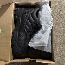 Image of Portwest FW10 Steelite Protector Boot S1P Black Steel Toe Cap + Midsole UK 5-14
