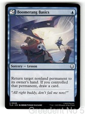 Boomerang Basics 46 Uncommon Avatar: The Last Airbender Magic: The Gathering LP