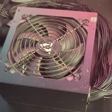 Apevia 550W Captain Power ATX Power Supply, 1 Fan, Black, CAPTAIN550W