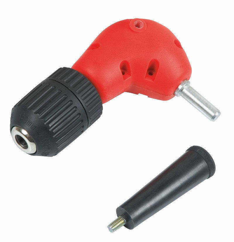 MANDRINO AUTOSERRANTE 1,0 -10 mm ANGOLARE AD ANGOLO 90° PER TRAPANO E AVVITATORE