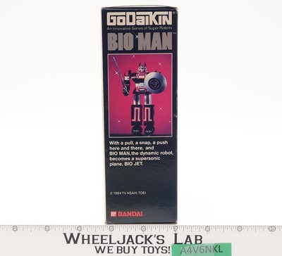 Bio Man Godaikin Chogokin 1984 Bandai Popy Japan 5