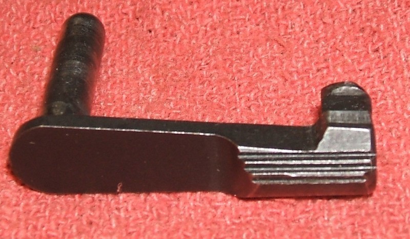 Colt 1911 1911a1 Factory 10mm # 4 Slide Stop Blue Delta Elite Used Good