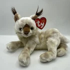 TY Beanie Baby TRACKS the Lynx 6.5" MWMTs Stuffed Animal Toy very rare vintage