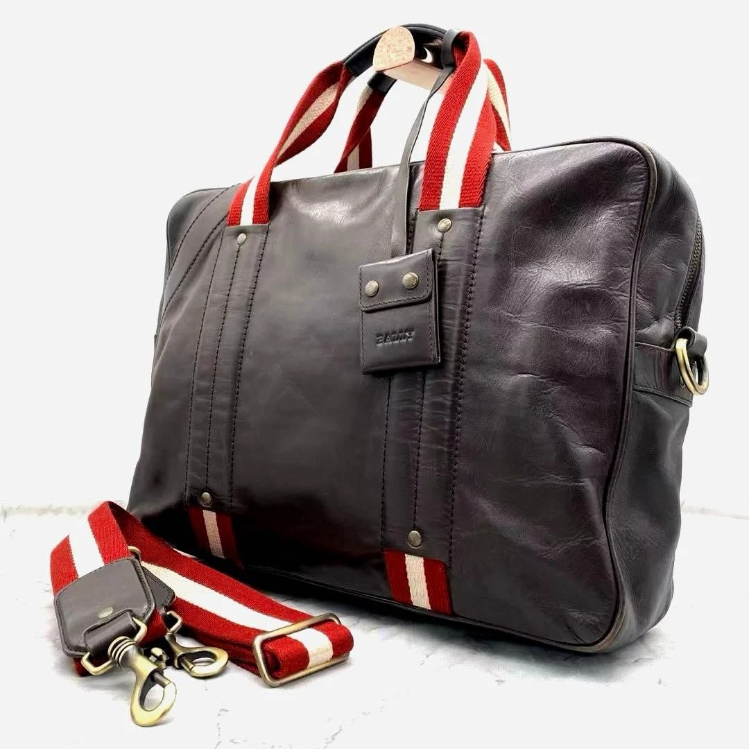 25+ Bally Red Leather Exterior Bags & Handbags for Women for sale