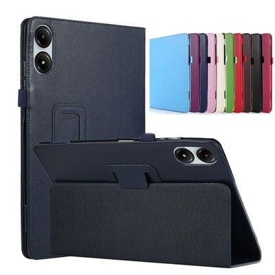 Flip Case For Xiaomi Redmi Pad Pro 5G Poco Pad 12.1 5G 2024 Leather Cover Stand