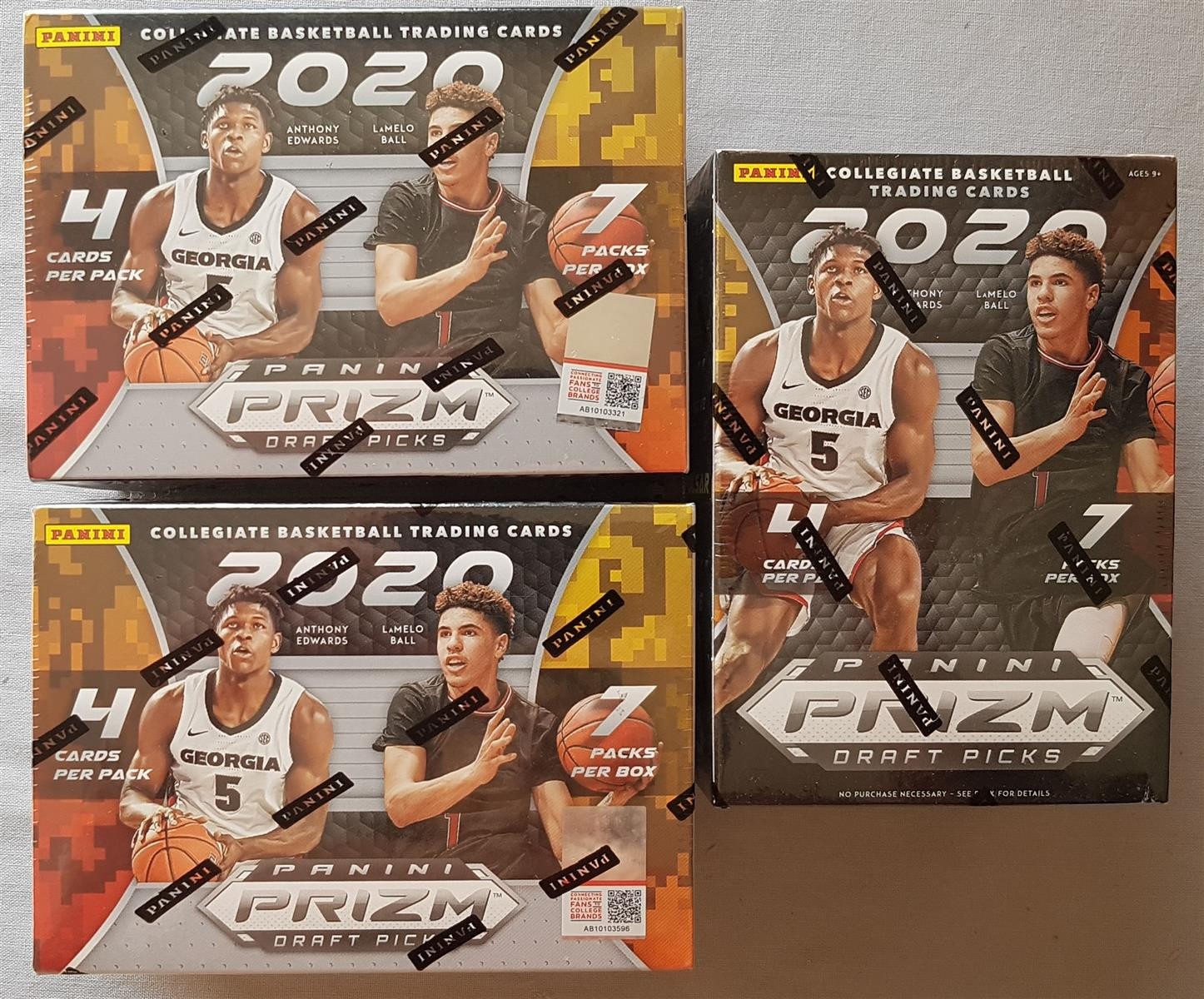 3x Panini nba Prizm Draft Picks Basketball Blaster Box 2020-21
