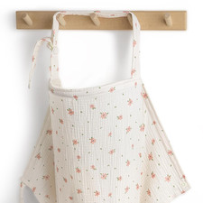 Muslin Nursing Cover for Breastfeeding, Breathable Breastfeeding Cover up with A