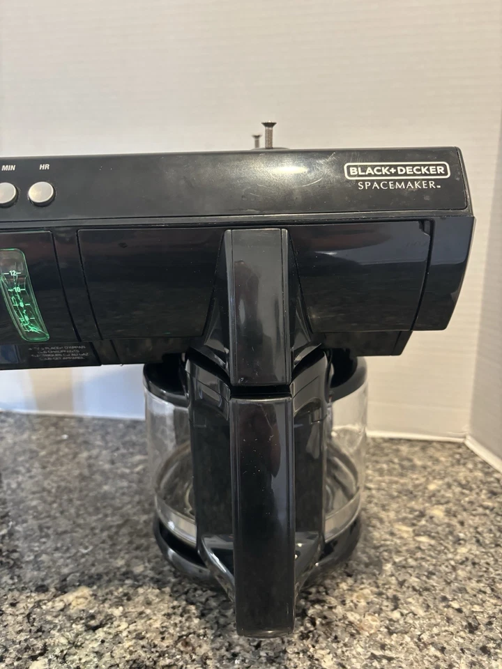 Black & Decker Espaciadora Cafetera Bajo Gabinete 12 Tazas Máquina Probada Leer Foto 2 de 4
