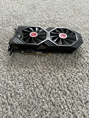 XFX AMD Radeon RX 580 Black Edition 8GB GDDR5 Graphics Card (RX-580P8DBDR)