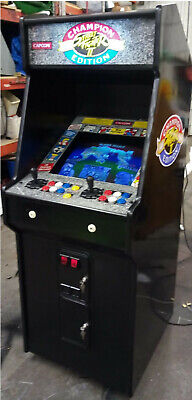 STREET FIGHTER II ARCADE MACHINE by CAPCOM 1991 (Excellent Condition)