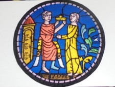 King Crown Seals Bible Church Christian Christ Jesus Lord Vestment Patch Gospels