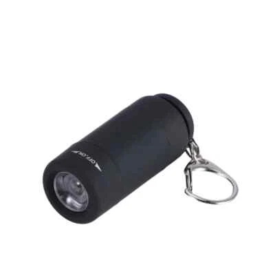 MINI-TORCH Mini LED Licht Lampe USB Taschenlampe Schlüsselanhänger wiederaufladbar Camping