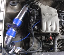 Blue For 1993-1998 Volkswagen Golf Jetta Cabrio 2.0L L4 Cold Air Intake Kit