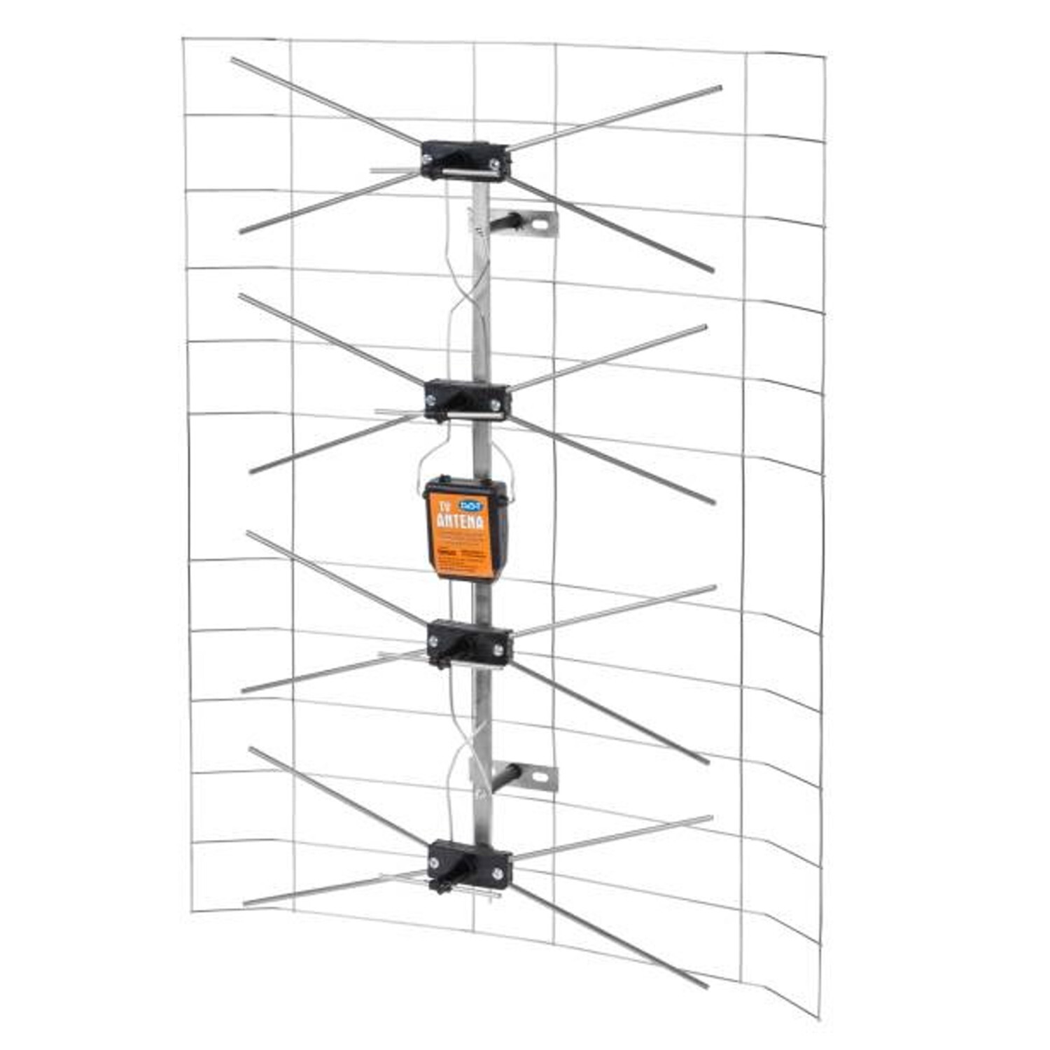 Migliore Antenna TV da Esterno ANT0040 - UHF/VHF Combo Professionale