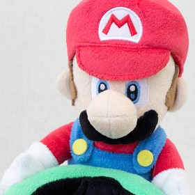 Super Mario Bros. Plush Doll Pen Stand JAPAN GAME Nintendo Famicom NES