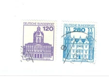Germany #1313-4 used CV$1.40