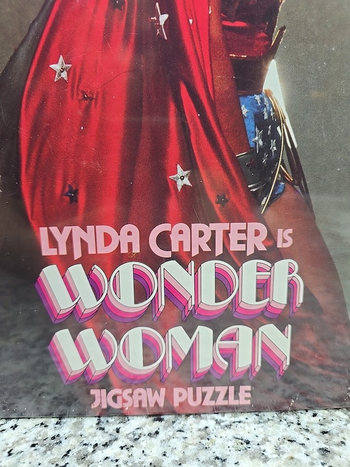 LYNDA CARTER IS WONDER WOMAN* 1977 JIGSAW PUZZLE *NEW* eBay