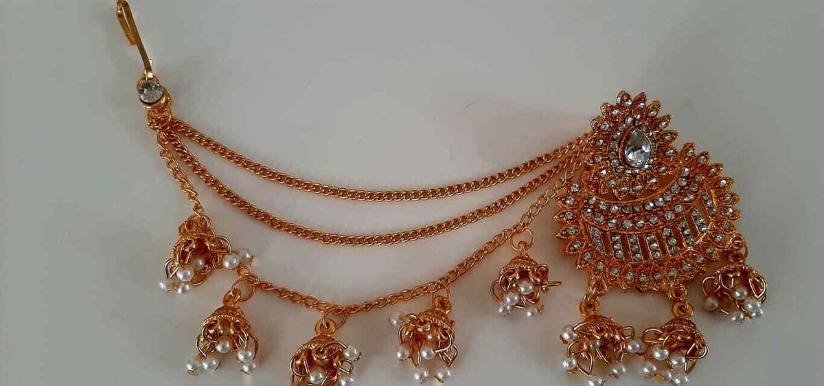 New Gold Plated Bahubali Devsena Earrings Earcuffs