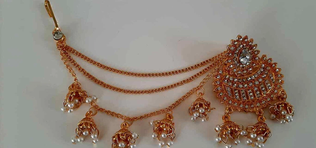 New Gold Plated Bahubali Devsena Earrings Earcuffs eBay