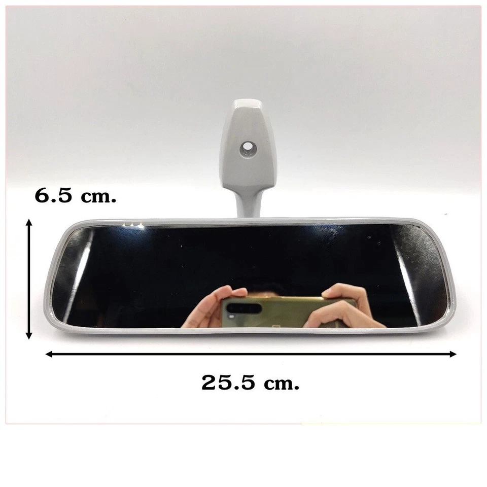 Interior Cabin Grey Rear View Mirror For Nissan Big-m D21 Hardbody 1994 97 — 第 3/4 张图片