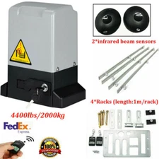 Automatic Sliding Gate Opener Kit For Heavy Duty Slide Gates 370W/550W/750W