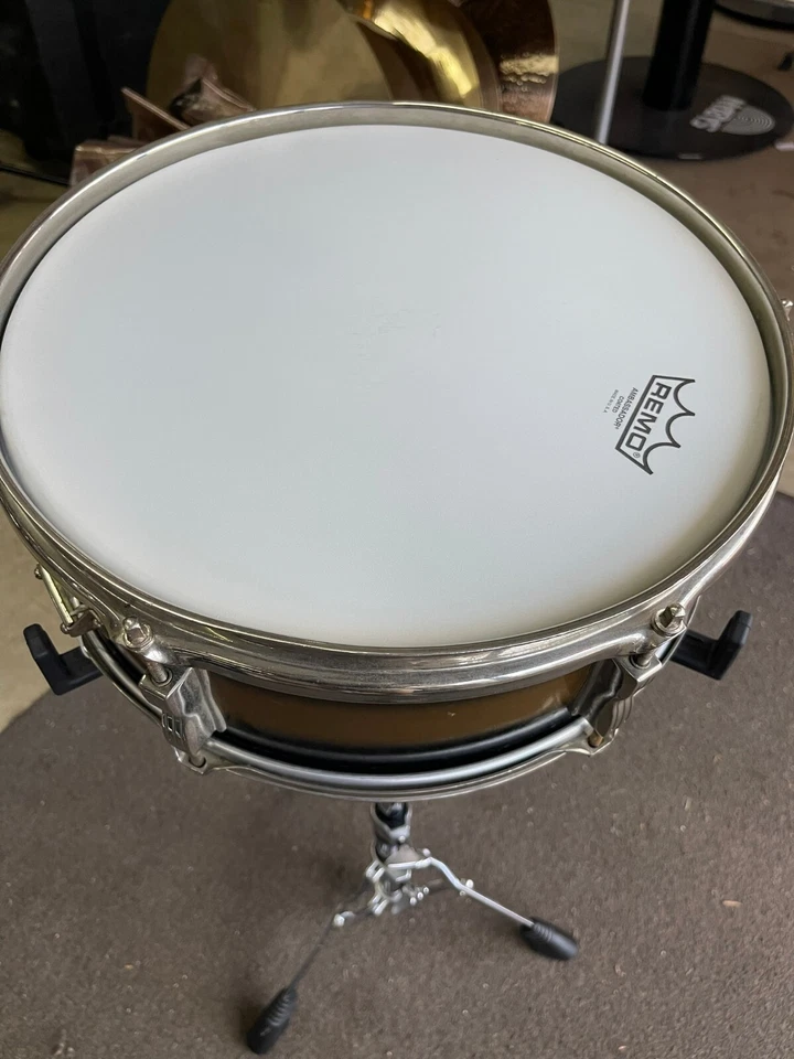Предсерийный номер начало 60-х Ludwig 491 Pioneer Duco малый черный и золотой 5 дюймов x 14 дюймов - Изображение 3 из 4