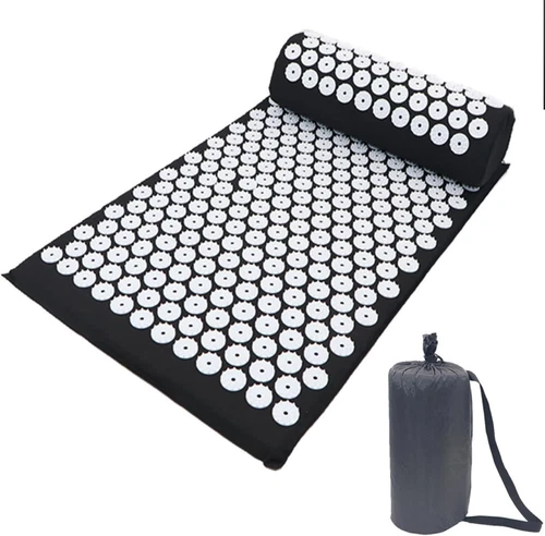 Acupressure Mat  Accupressure Body Mat and Pillow Set for Men & Women - Back, Ne