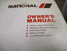 National Series 800 Truck Crane Operators Parts & Service Manual
