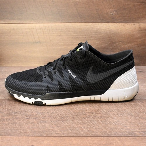 Nike Free Trainer 3.0 v3 Sneakers - 12.5 Black Running Shoes Men's 705270-001