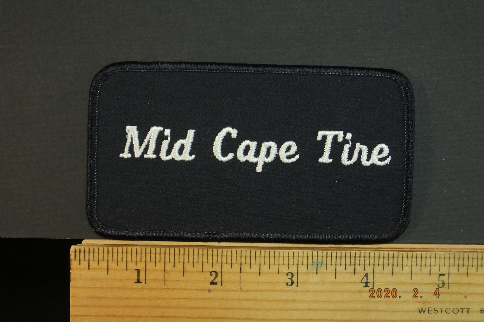 Vintage Mid Cape Tire NOS Embroidered Sewon Patch 4.5x2.5" eBay