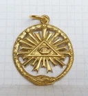 MEDALS RELIGION AND SPIRITUALITY The All Seeing Eye and Snake