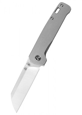 Taschenmesser Penguin, 154CM satinierte Klinge, Stonewashed Titan Griff - Folder