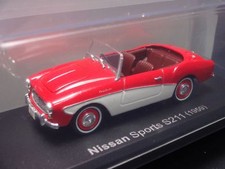 Norev Nissan Sports S211 1959 1973 1/43 Scale Box Mini Car Display vol 27