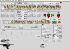 CNC DIGITIZING touch PROBE probing software wizard for Mach3 mill router cad cam